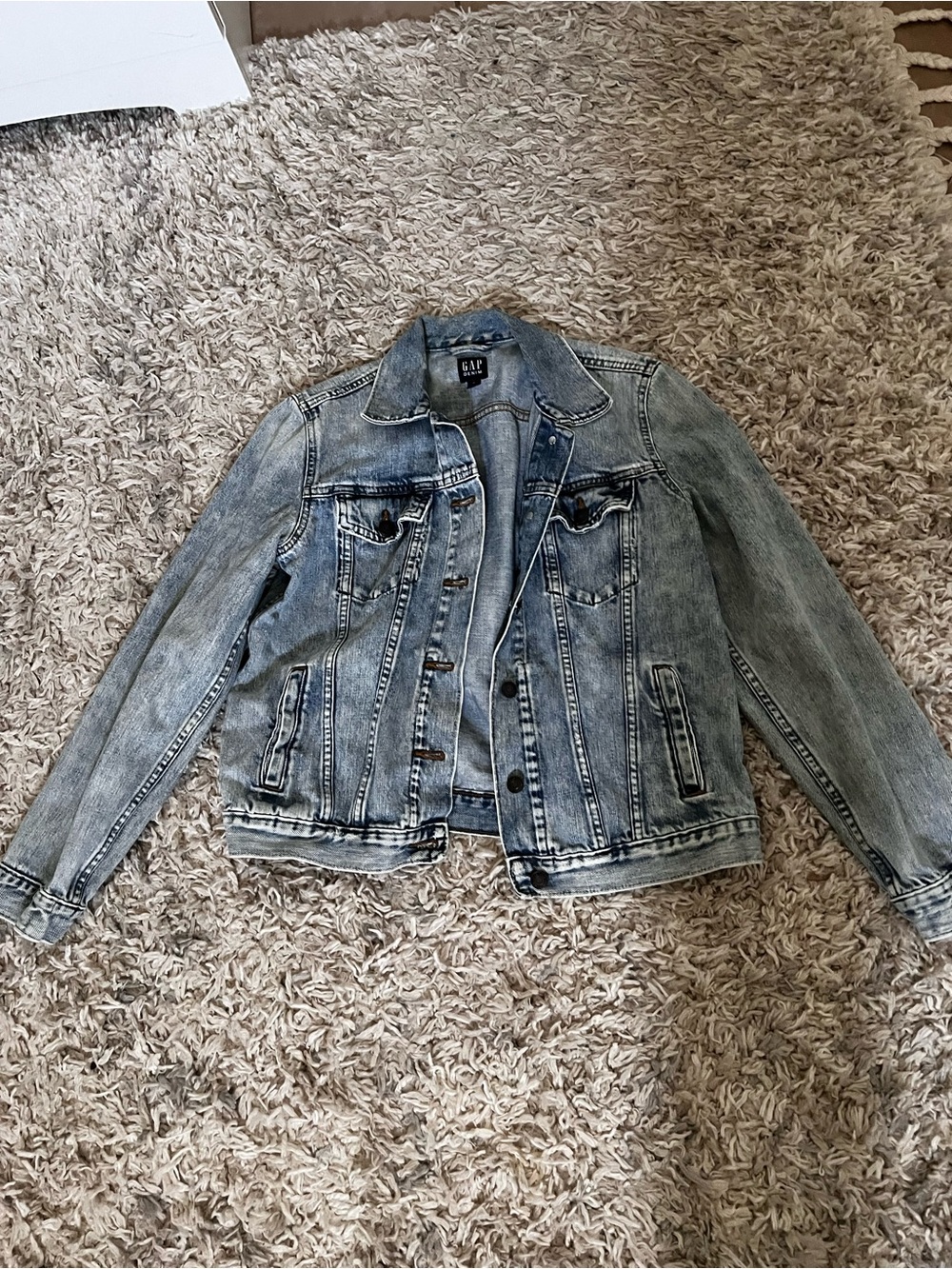 GAP Light Wash Blue Denim Jacket